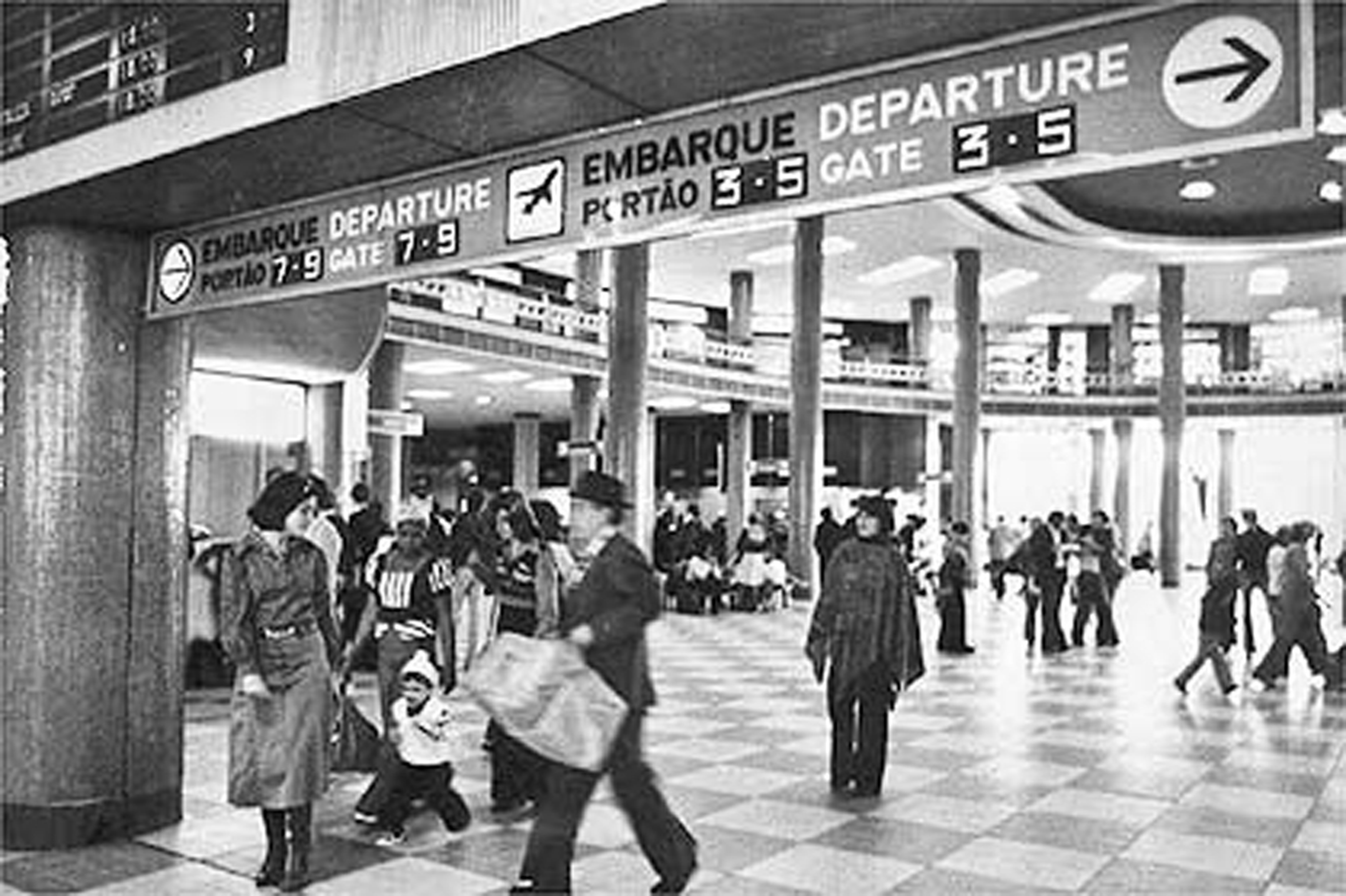 Terminal de passageiros - acervo Infraero Terminal de passageiros - acervo Infraero