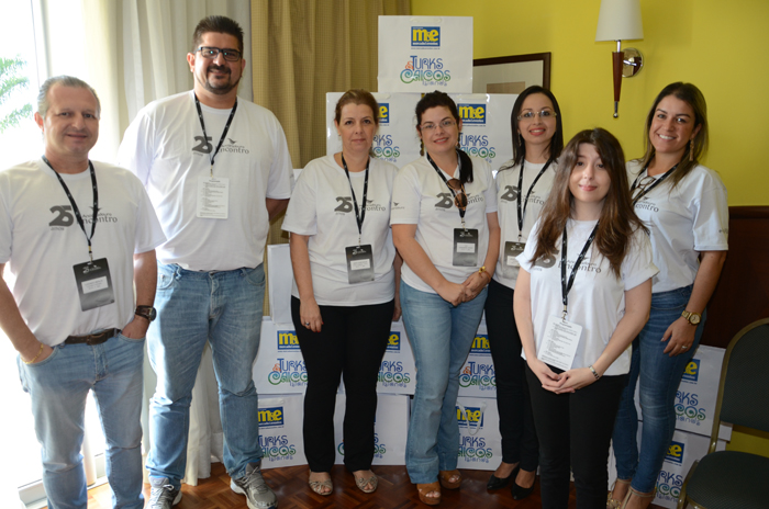 Agentes de viagens durante o 25a Encontro Ancoradouro