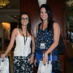 Ana Carolina, da Palmer Turismo, e Bruna Azevedo, da Sim Agencia de Viagens