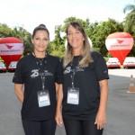 Ana Paula Correia, do PAradise Tours, e Carmen Ribas, da Engenhotur
