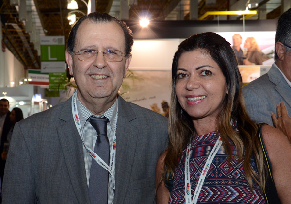 Antonio Azevedo e Fatima Gatoeiro, da Abav Nacional