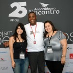 Brenda Dorati, da Sivitur Viagens,  Thiago Marlus, da Ancoradouro, e Izabela Carlomagno, da Boulevard Class Viagens