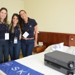 Bruna Freitas, Mariana Watzeck e Francine Gomes, da SKY Team