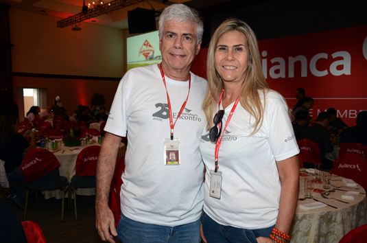 Carlos Alberto Amorim e Elza, da Ancoradouro