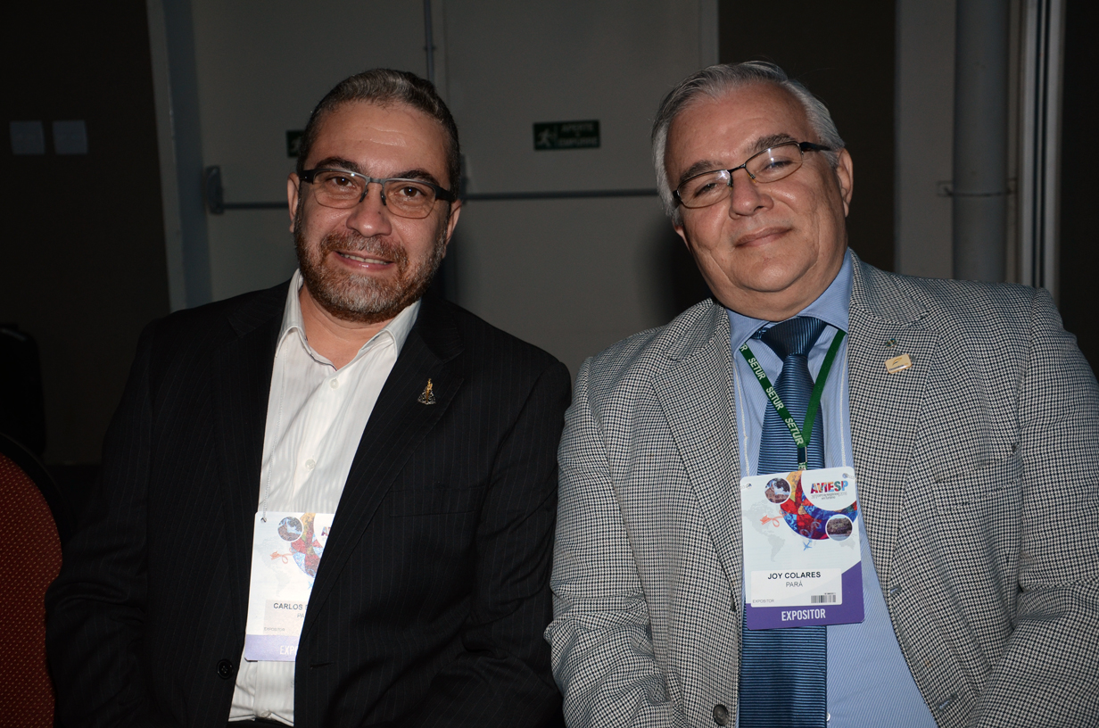 Carlos Figueira e Joy Colares, da Paratur