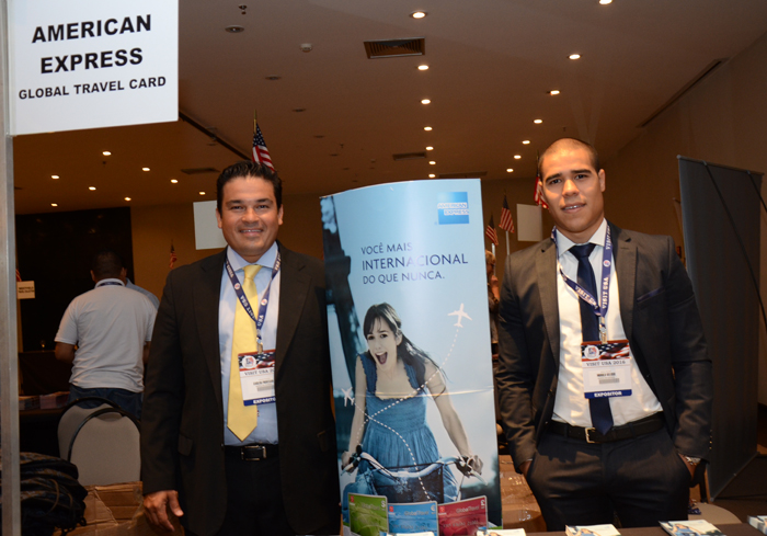 Carlos Piovesan e Murilo Veloso, da American Express Carlos Piovesan e Murilo Veloso, da American Express