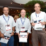 Ceslo Nestrovsky, da Eurotype Turismo, Drausio Tabuso, da Dtabuso, e Pedro Miracca, da P.A.M Turismo