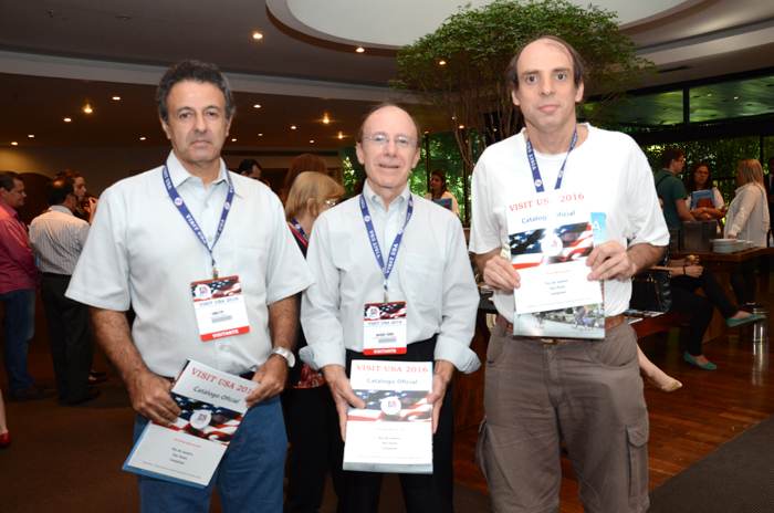 Ceslo Nestrovsky, da Eurotype Turismo, Drausio Tabuso, da Dtabuso, e Pedro Miracca, da P.A.M Turismo Ceslo Nestrovsky, da Eurotype Turismo, Drausio Tabuso, da Dtabuso, e Pedro Miracca, da P.A.M Turismo