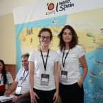 Clara Irigoyen e Maria Elvira Viedma, do Turismo da Espanha