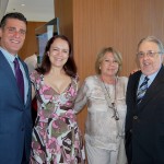 Patrick Yvars, da Disney Destinations, Ana Flávia Medina, de Kissimmee,  Annabelle Grajales, da OceanFive, e Leslie Benveniste, de Tampa