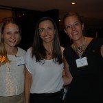 Clara Davies da Sul Hotels, Antonella Salem da Travel Whiz e María Guedet da Hotel B