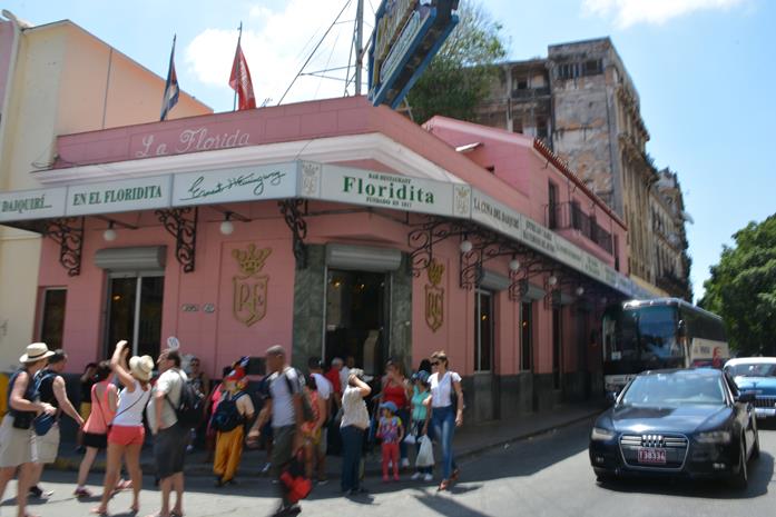 La Floridita, famosa por inventar o Daiquiri