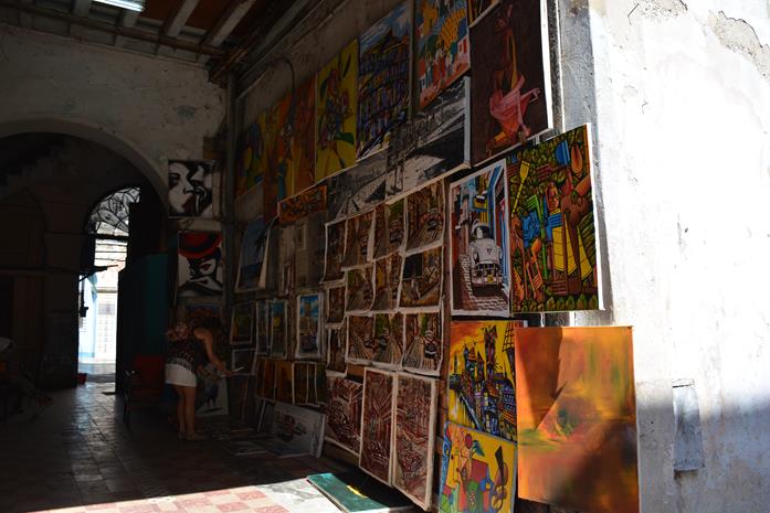 Ruas escondem impressionantes galerias de arte
