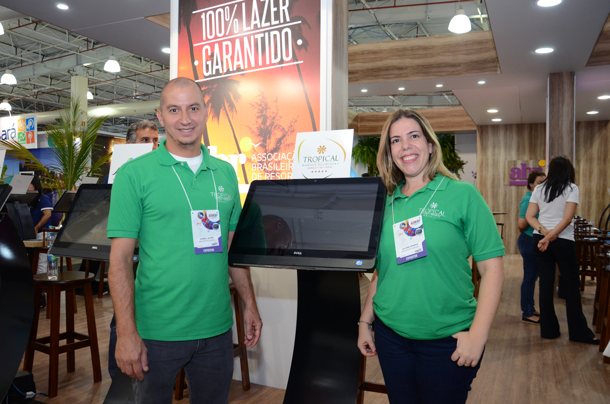 Daniel Jacob e Juliana Aranha, do Tropical Hotels