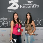 Daniela Cristofoleti, da Mont Blanc, e Mayara Bozelli, da In Brasil Turismo