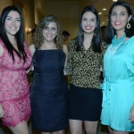 Daniele Cristofoleti, da Mont Blanc Turismo, Ana Gaona, da S2 Viagens, Mayara Bozelli, da IN Brasil Turismo, e Bruna Reis, da NM Turismo