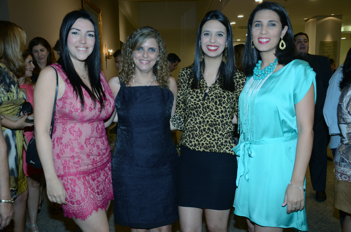 Daniele Cristofoleti, da Mont Blanc Turismo, Ana Gaona, da S2 Viagens, Mayara Bozelli, da IN Brasil Turismo, e Bruna Reis, da NM Turismo