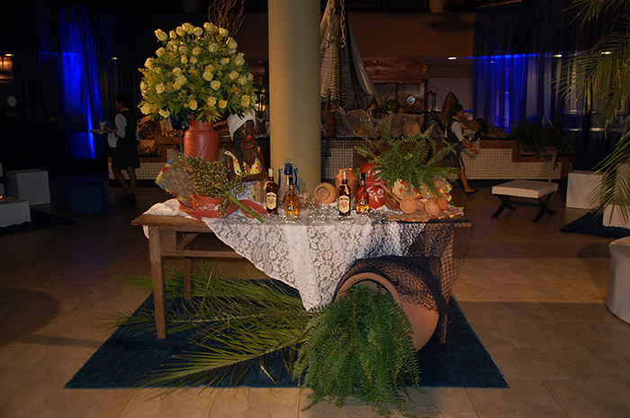 Decoração da festa