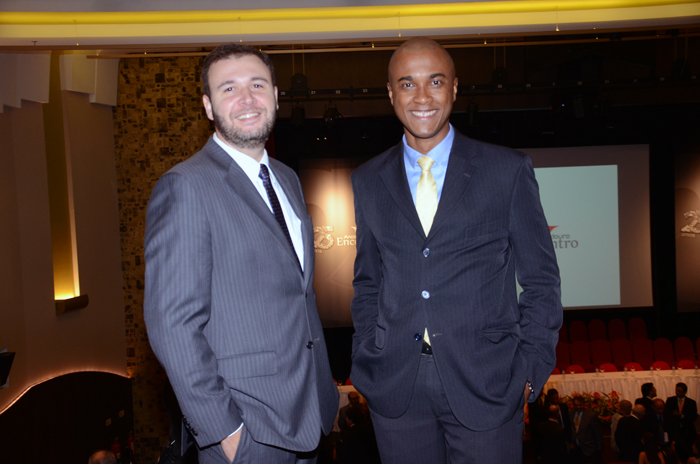 Denis Ribeiro, da Air France, e Luis Sobrinho, da Air Europa