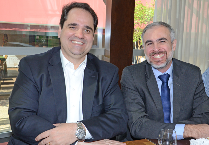 Eduardo Bernardes e Anderson Wolff, da Gol Eduardo Bernardes e Anderson Wolff, da Gol