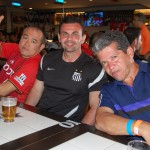 Eduardo TsuTsumi e Regério Rodrigues, da Tunibra com Elismar Cardoso, da BSP