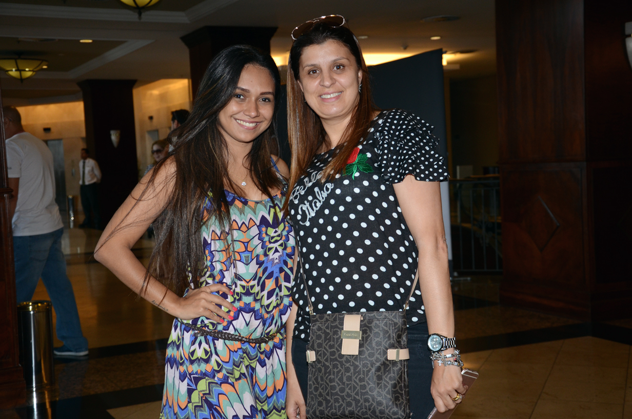 Eloiza Santos, da Flytrip, e Andreliza Soares, da Vagare Viagens