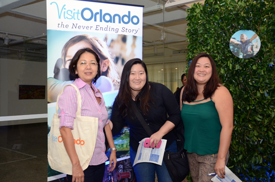 Elsa Susaki, assessoria em Turismo, Rosana e Joana Takahashi, da Yutak Travel