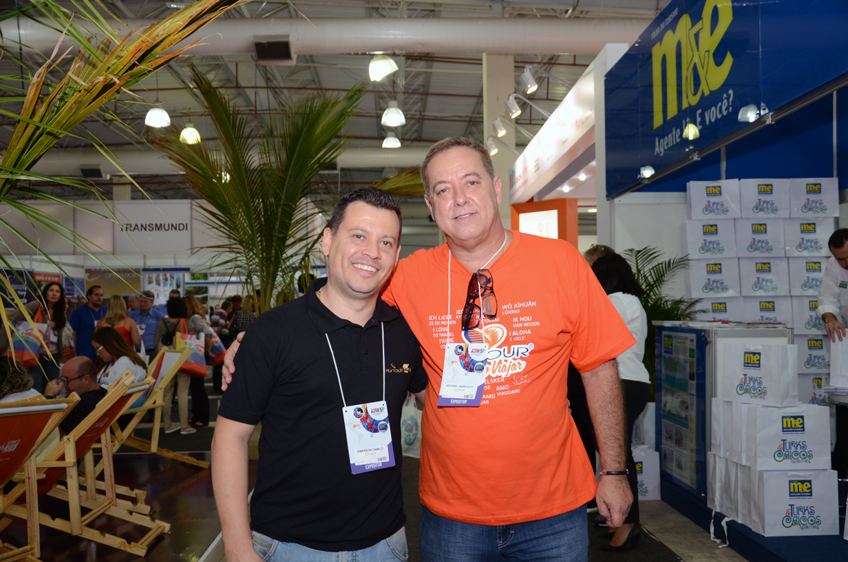 Emerson Camilo e Michael Barkoczy, da Flytour
