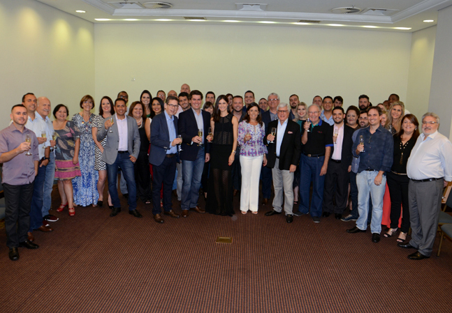 Equipe da Ancoradouro no evento