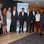 Equipe da Royal no Brasil com os executivos da Pullmantur
