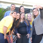 Equipe de MKT da Trend registrando o momento numa selfie