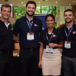 Ernestlo Rosa, Marcelo Cid, Meggy Andrade e Daniel Fantinate, da MMTgapnet