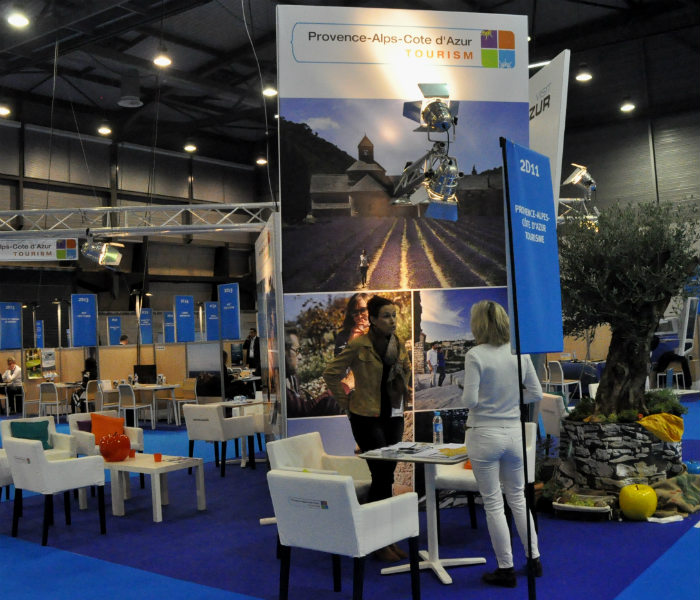 Espaço de promoção da região Provence, Alps e Côte d'Azur Espaço de promoção da região Provence, Alps e Côte d'Azur
