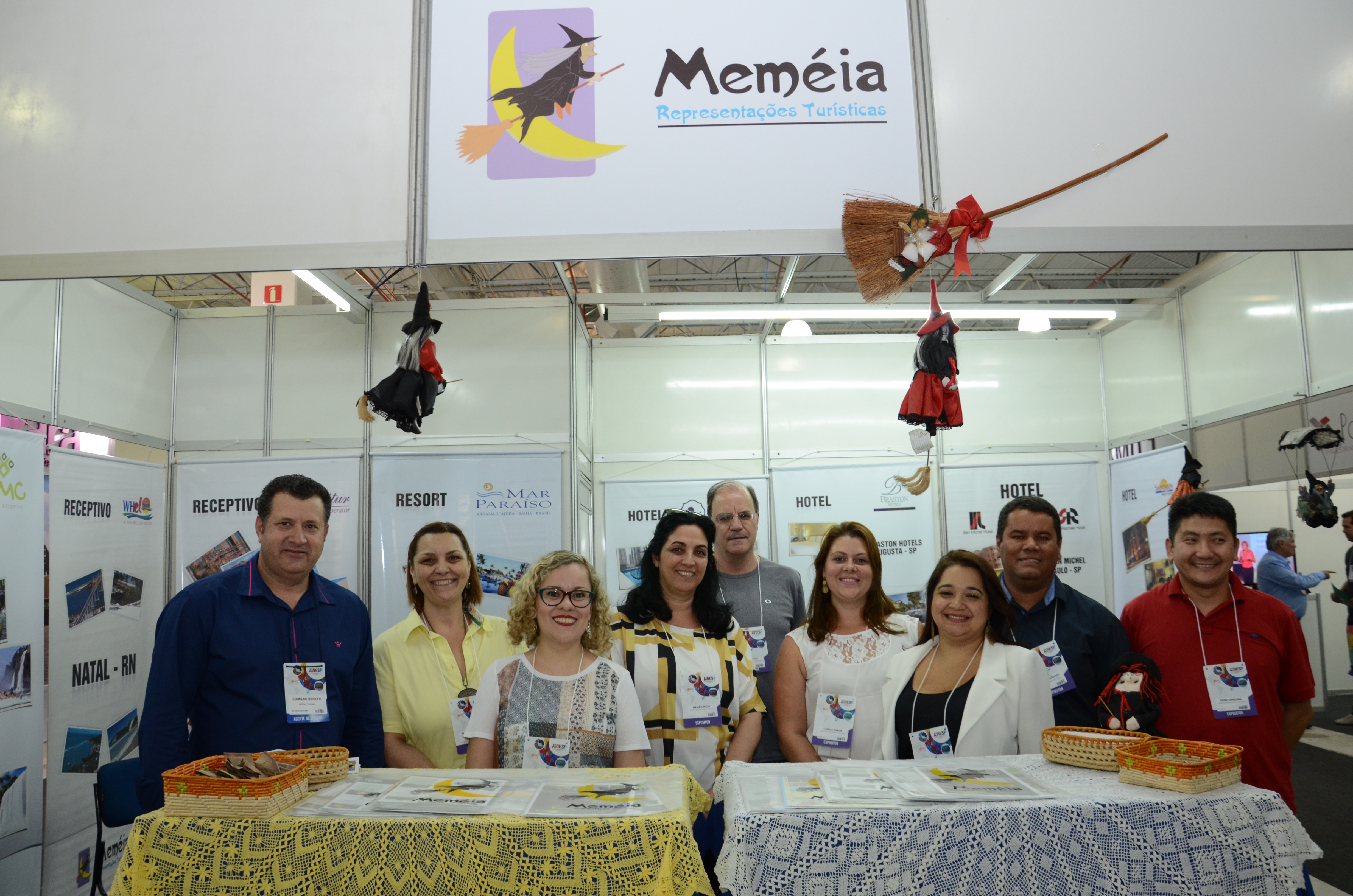 Expositores da Meméia Representações