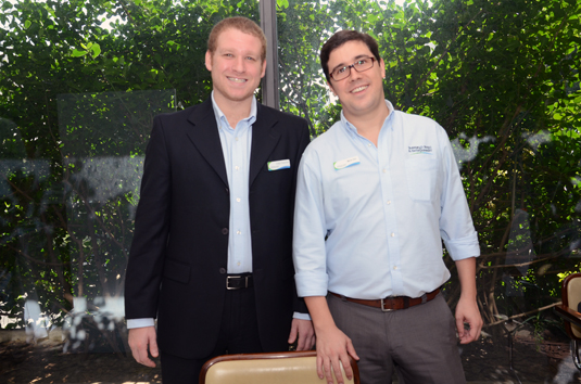 Felipe Timerman e Matin Diniz, do SeaWorld Felipe Timerman e Matin Diniz, do SeaWorld