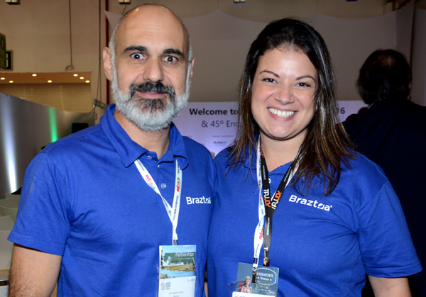 Fernando Abrão e Priscila Perasolo, da Braztoa