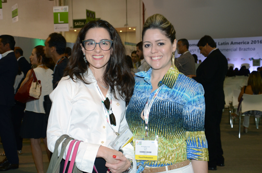Flávia Matos e Anelise Longo, do Fohb