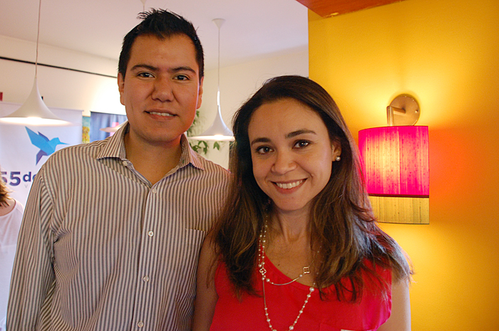Gabriel López e Alejandra Carranza, da Sectur México Gabriel López e Alejandra Carranza, da Sectur México