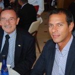 George Irmes, da ABAV-RJ, e Alexandre Cavalcanti, da American