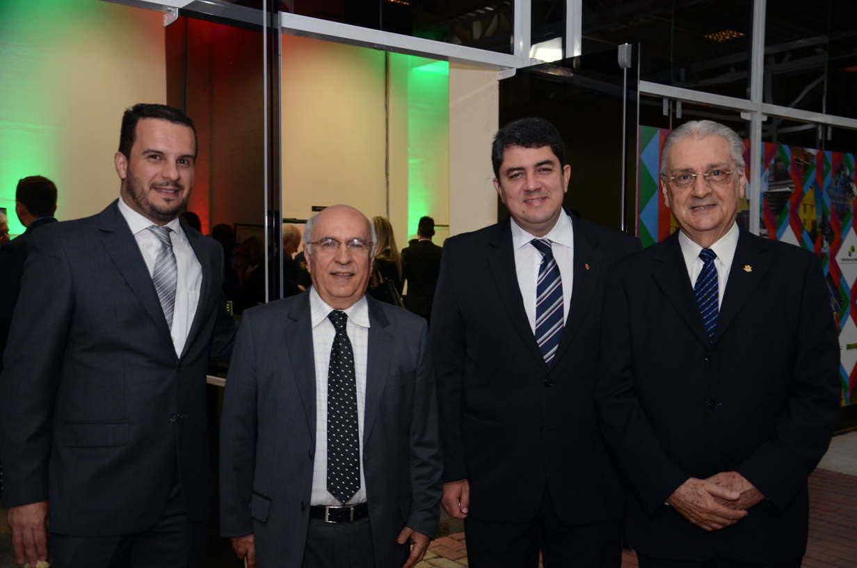 Giuliano Batista, Sebastião Pereira, Marcos Lucas, e Wellignton Cordeiro, diretores da Aviesp