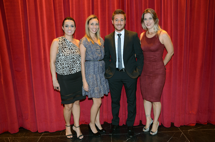 Graziela Pinto, Paula Peroni, Danillo Barbizan, e Renata Mirandola, da Delta