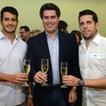 Guilherme Machado, Juarez Neto e Daniel Castanho, da Ancoradouro