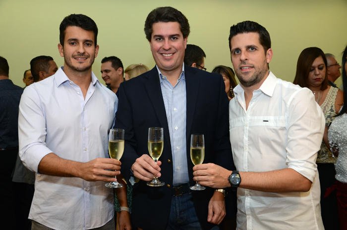 Guilherme Machado, Juarez Neto e Daniel Castanho, da Ancoradouro Guilherme Machado, Juarez Neto e Daniel Castanho, da Ancoradouro