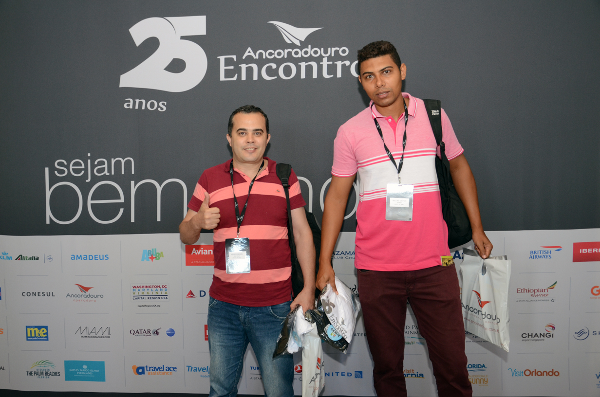 Jorge Robson, da CW Tour, e William Santos, da Summit