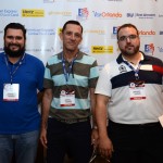 José Gotardo, Gilson Batista e Fabricio Medeiros, da Vambora Viagens e Turismo