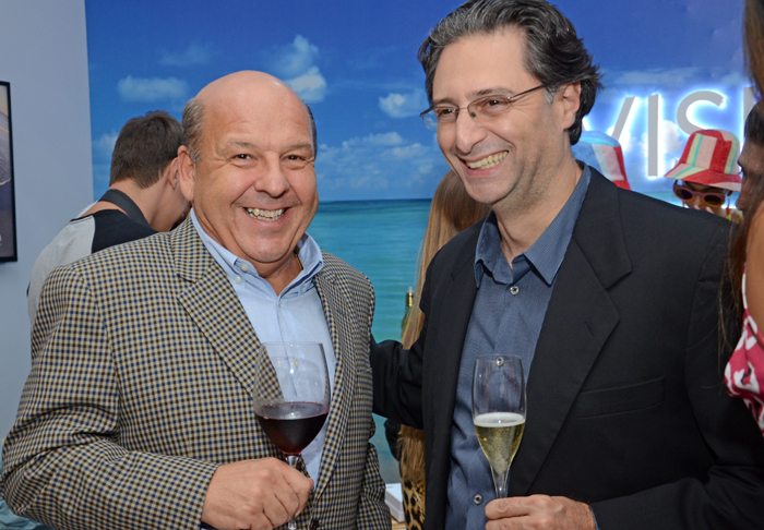 José Roberto Trinca, da AA, e Mauricio Alexandre, do SeaWorld
