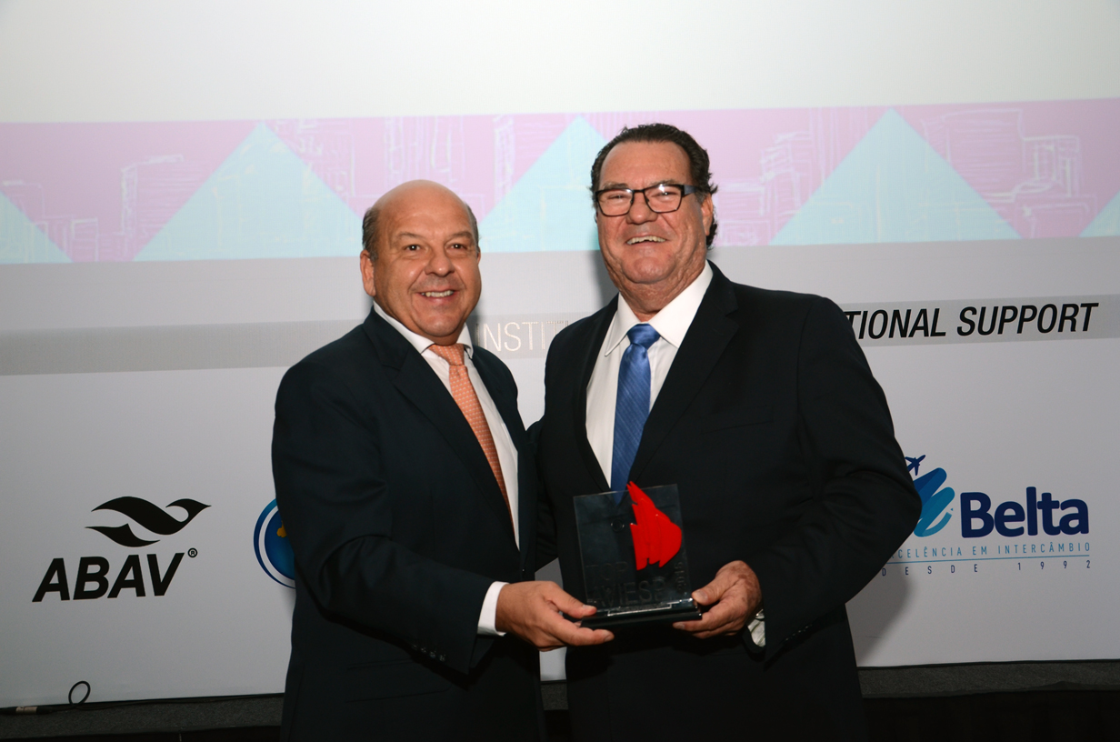 José Roberto Trinca, da American Airlines, e José Roberto Pitol, da Aviesp José Roberto Trinca, da American Airlines, e José Roberto Pitol, da Aviesp