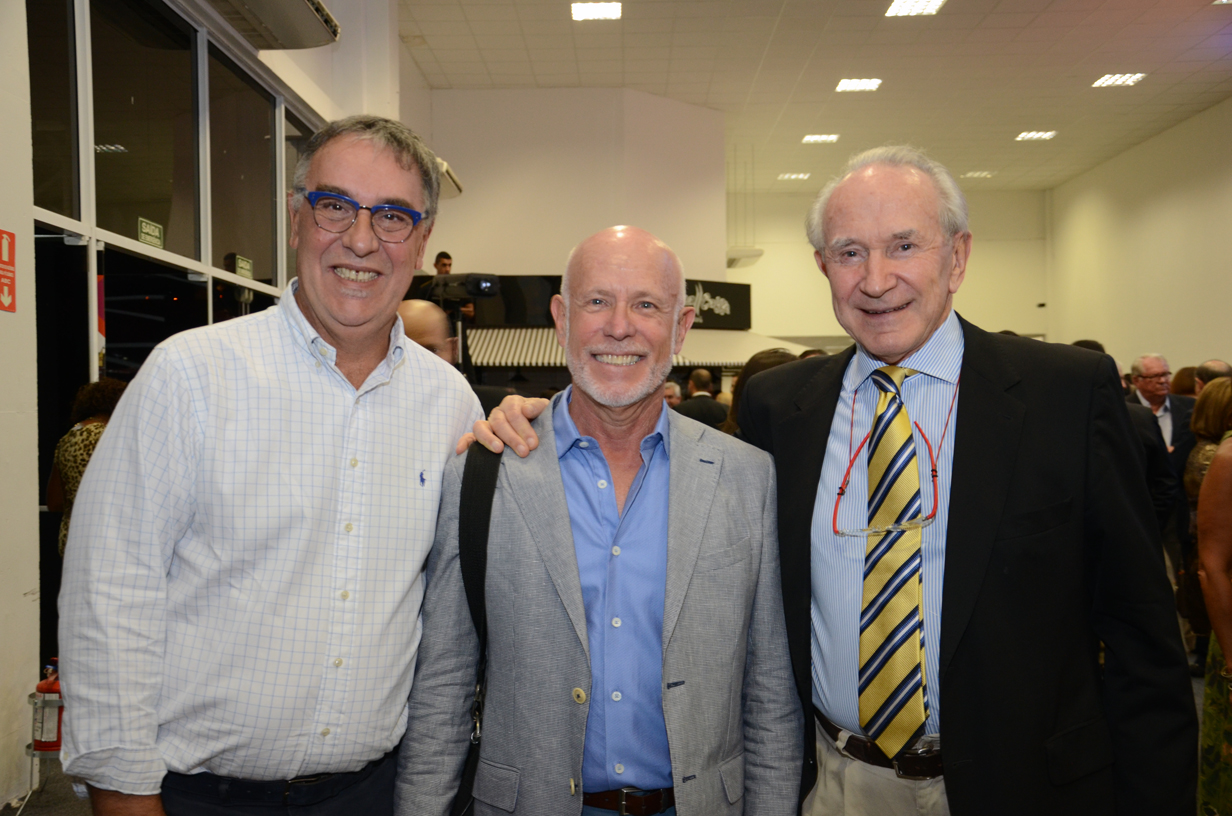 José Zuquim, da Ambiental, Alvimar Cazeto e Martin Jensen, da Queensberry Viagens