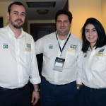 João Taylor, Vitor Bauab e Luciana Fernandes, do M&E