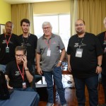 Juarez Cintra Filho, com sua equipe da Ancoradouro
